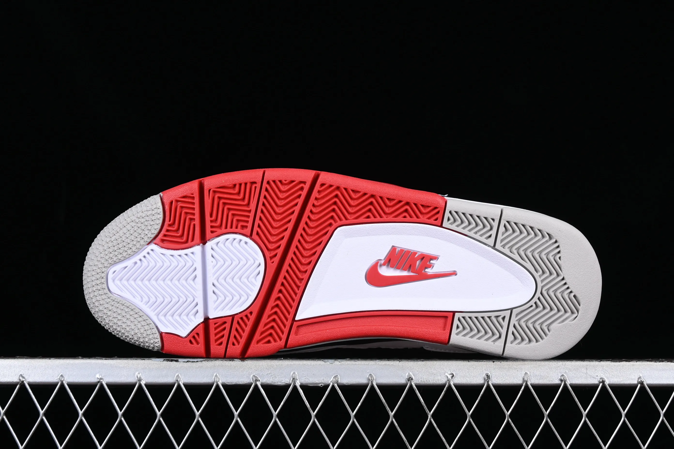 All categories Air Jordan Jordan series basketball shoes Air Jordan 4 LJR version Air Jordan 4 Retro "Fire Red" AJ4 Joe 4 white red flame red basketball shoes DC7770-160